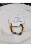 ZB AMBER BABY BRACELET CHAKRA 14CM